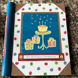 My birthday memories book